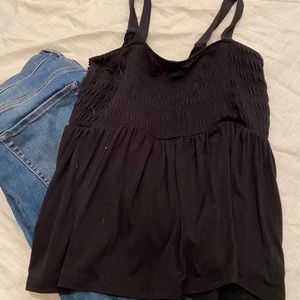 American Eagle Black Tank Top
